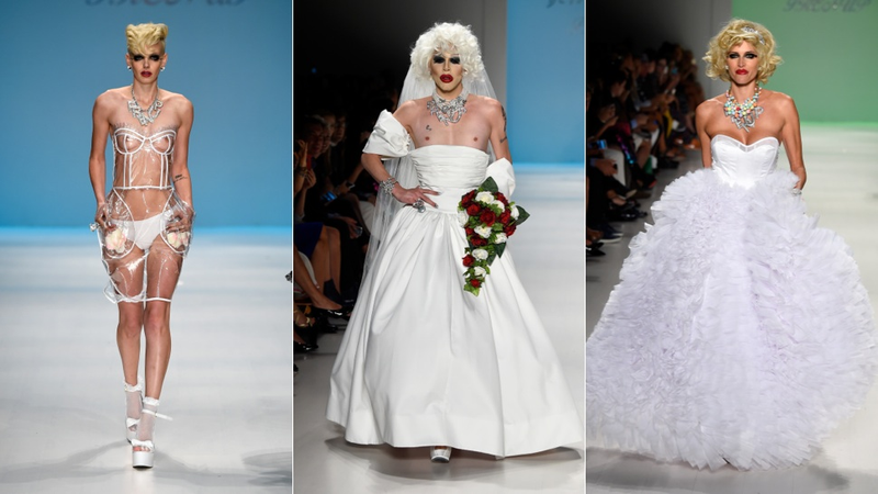 Illustration for article titled The Betsey Johnson Show Delightfully Celebrated Marriage Equality